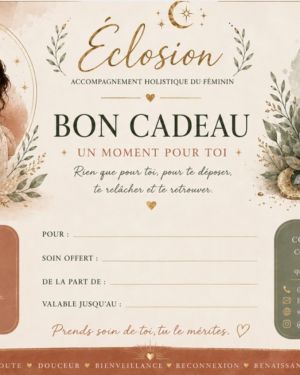 Bon cadeau Eclosion